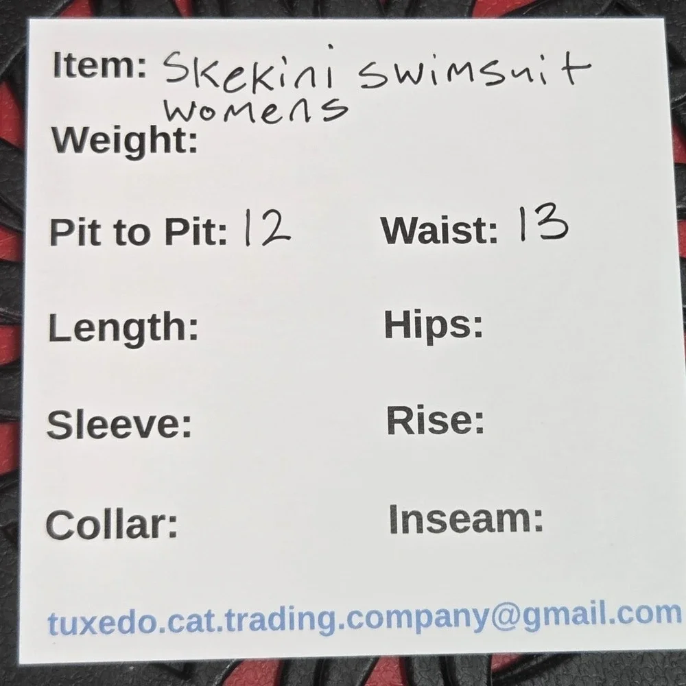 Shekini Bikini Set Womens XS Black White Gingham Ruffle 2‎ Piece Swimsuit